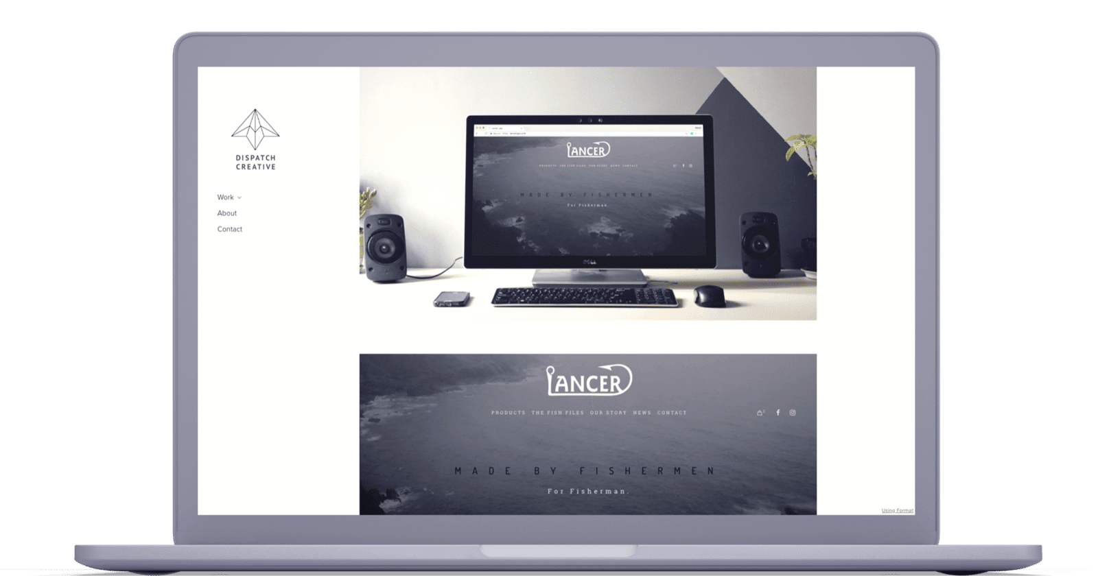 Create web design portfolio